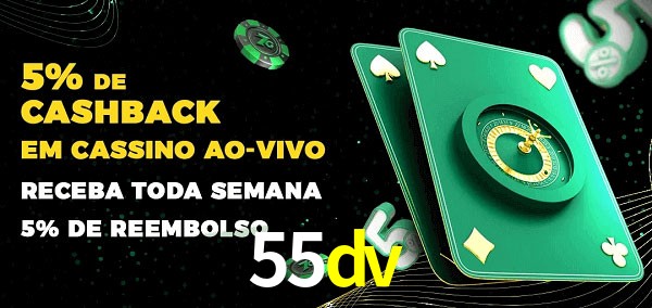Promoções do cassino ao Vivo 55dv
